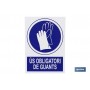 ▷ Cartel Obligatori Guants | Ferreidea
