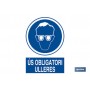▷ Cartel Obligatori Ulleres | Ferreidea