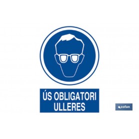 ▷ Cartel Obligatori Ulleres | Ferreidea