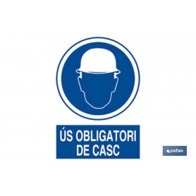 ▷ Cartel Obligatori Casc | Ferreidea