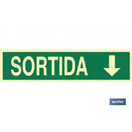 ▷ Cartel Sortida Debajo | Ferreidea