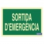 ▷ Cartel Sortida D'emergència Texto | Ferreidea