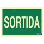 ▷ Cartel Sortida Luminiscente Verde | Ferreidea