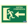 ▷ Cartel Sortida D'emergència Catalan | Ferreidea