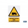 ▷ Cartel Perill Sortida Camions | Ferreidea