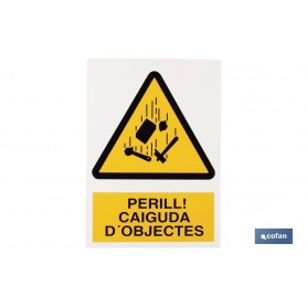 ▷ Cartel Perill Caiguda Objectes | Ferreidea