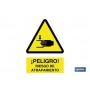 ▷ Señal ¡Peligro! riesgo de atrapamiento | Ferreidea