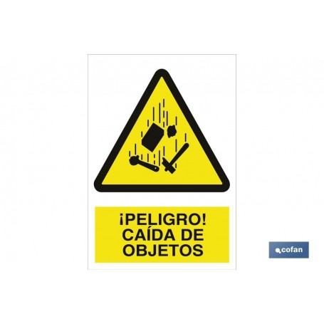▷ Señal ¡Peligro! caída de objetos | Ferreidea