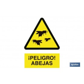 ▷ Cartel Peligro Abejas | Ferreidea