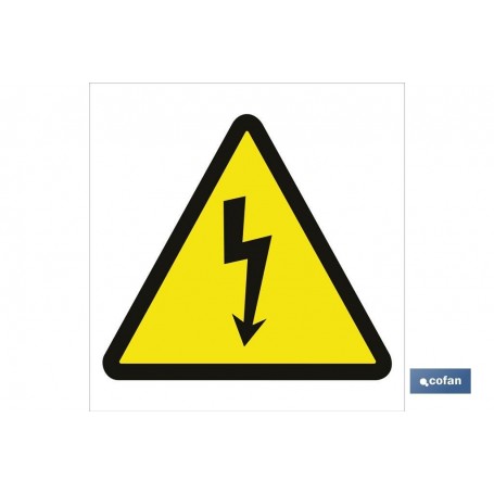 ▷ Cartel Riesgo eléctrico Pictograma | Ferreidea