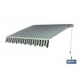 ▷ Toldos Plegables "Verde/Blanco" | Ferreidea