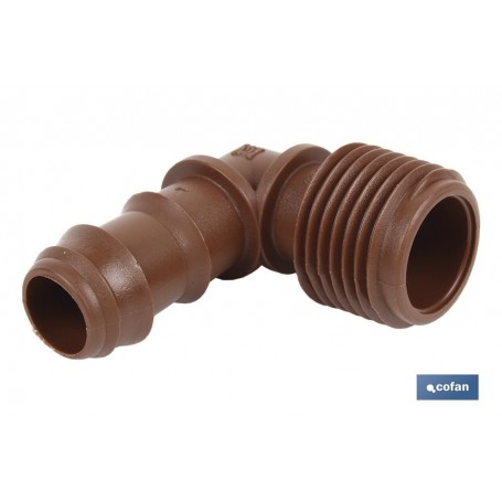 ▷ Con. Codo R. 1/2-3/4" (Max Seguridad) | Ferreidea