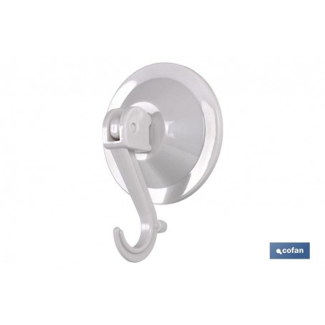 ▷ Colgador Ventosa Cierre Seguridad. 77mm diámetro | Ferreidea