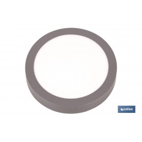 ▷ Downlight Gris redondo "Superficie" | Ferreidea