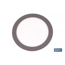 ▷ Downlight Gris redondo "Empotrar" | Ferreidea