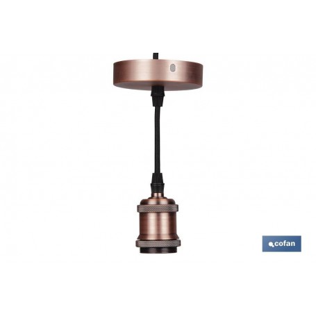 ▷ Cable para Bombilla Deco Oro Rosa | Ferreidea