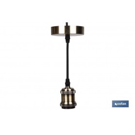 ▷ Cable para Bombilla Deco Oro Claro | Ferreidea