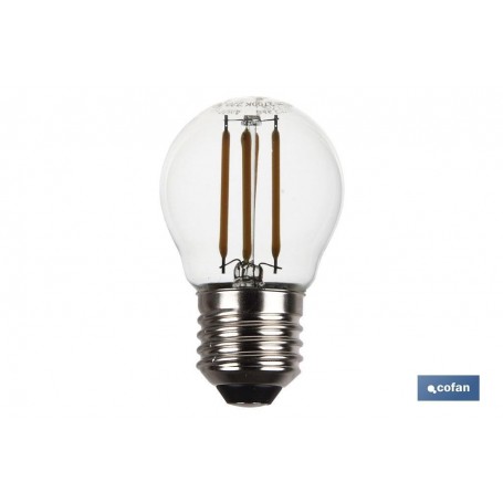▷ Bombilla Led Esférica Filamento E27 | Ferreidea