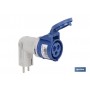 ▷ Adaptador Industrial IP44 Clavija Schuko | Ferreidea