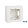 ▷ Zócalo de Superficie Blanco para Mecanismos variados | Ferreidea