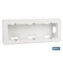 ▷ Zócalo de Superficie Blanco para Mecanismos variados | Ferreidea