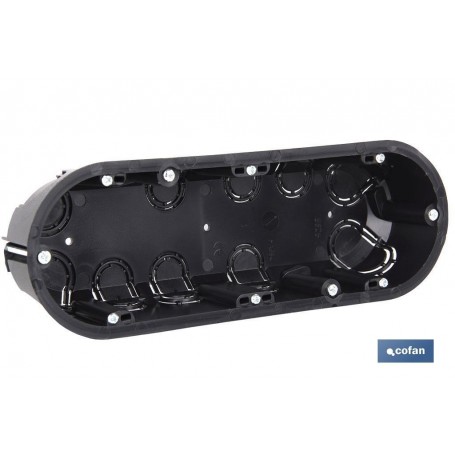 ▷ Caja Triple de Empotrar Mecanismos Tubo ø20/25 mm | Ferreidea