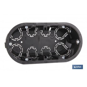 ▷ Caja Doble de Empotrar Mecanismos Tubo ø20/25 mm | Ferreidea