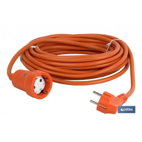 ▷ Prolongador Bipolar con T/T lateral Cable Naranja | Ferreidea