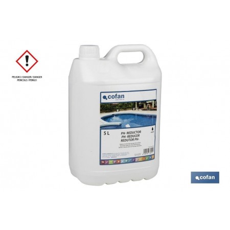Reductor de PH líquido para piscinas Cofan