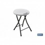 TABURETE PLEGABLE BLANCO Cofan