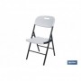 SILLA PLEGABLE BLANCA Cofan
