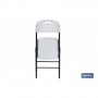 SILLA PLEGABLE BLANCA Cofan
