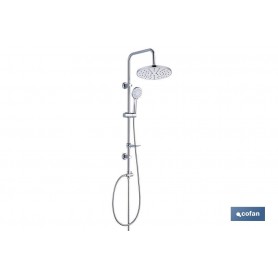 ▷ Columna Ducha Redonda 5 Funciones | Ferreidea