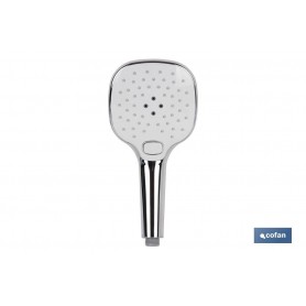 ▷ Mango Ducha Cromado Blanco con 3 Funciones | Ferreidea