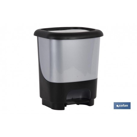 ▷ CUBO PEDAL CLASS GRIS 10 L | Ferreidea