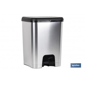 ▷ Cubo Pedal Class Metalizado 26L | Ferreidea