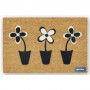 ▷ Felpudo "Coco floqueado" (Flores) | Ferreidea