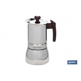 Cafetera de Acero Inoxidable Cofan Modelo Constanza | Ferreidea.com