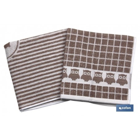 ▷ Pack 2 paños cocina Modelo Garnacha | Ferreidea