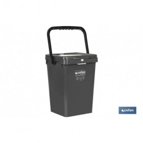 Contenedor Gris para Restos Cofan