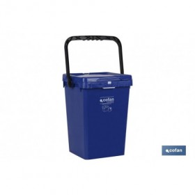 Contenedor Azul para Papel y Cartón Cofan