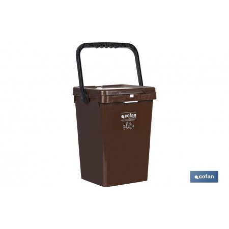 Contenedor Marrón para Residuos Orgánicos Cofan