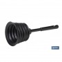 Desatascador Manual con Fuelle Cofan