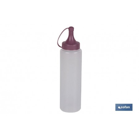 Botella Aceitera Modelo Albahaca Color Rosa Palo Cofan
