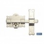 Cerrojo llave/llave Niquelado L/105 - 50 mm Cofan