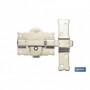 Cerrojo Botón / Llave Niquelado R/105 Cofan
