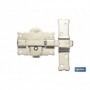 Cerrojo Botón / Llave Niquelado R/105 Cofan