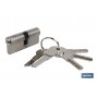▷ Cilindro Seguridad color (Níquel) | Ferreidea