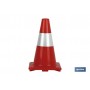 ▷ Cono Rojo/Blanco 30cm | Ferreidea