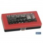 ▷ Set mini carraca, vasos y puntas 1/4" 23 pcs. | Ferreidea